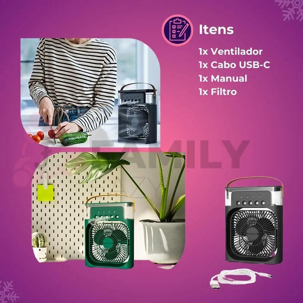 Mini Ar Condicionado Portátil USB™