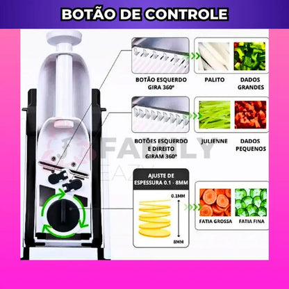 Fatiador Premium de Alimentos™ + Brindes