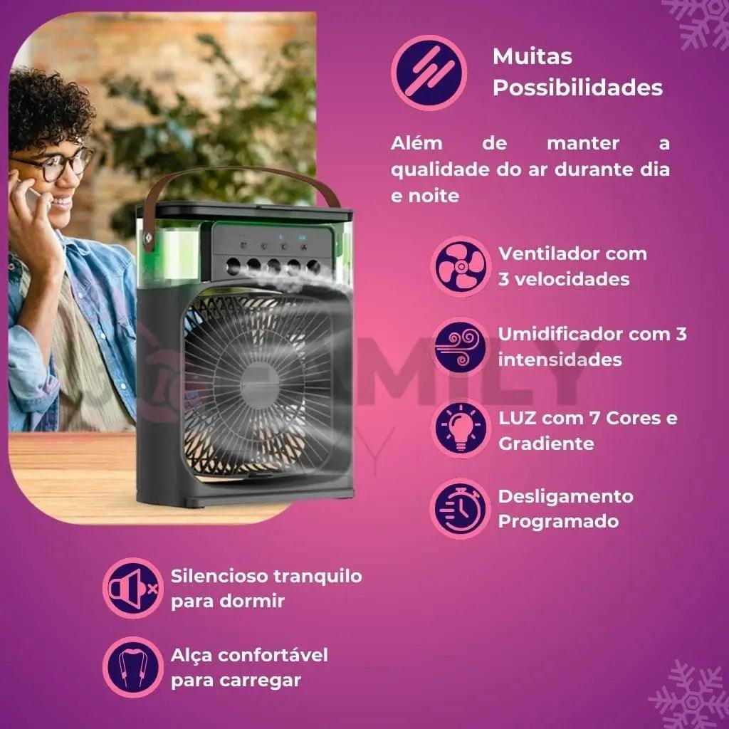 Mini Ar Condicionado Portátil USB™