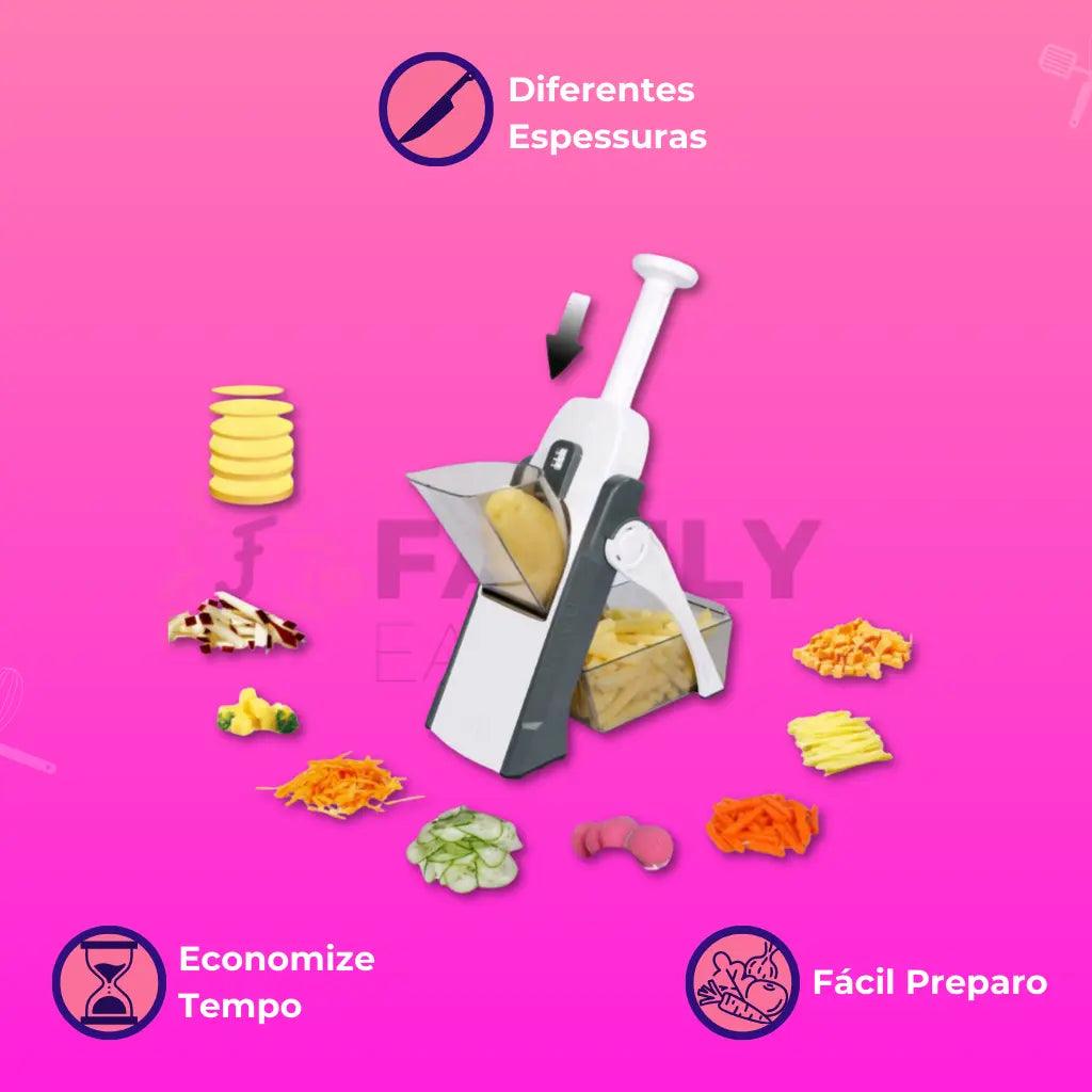 Fatiador Premium de Alimentos™ + Brindes