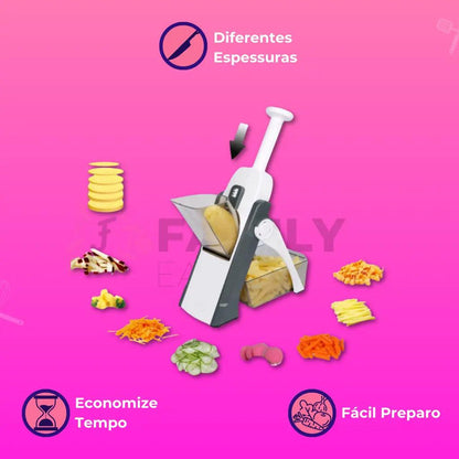 Fatiador Premium de Alimentos™ + Brindes