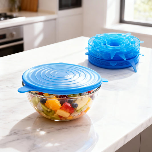 Kit Tampas De Silicone Universal