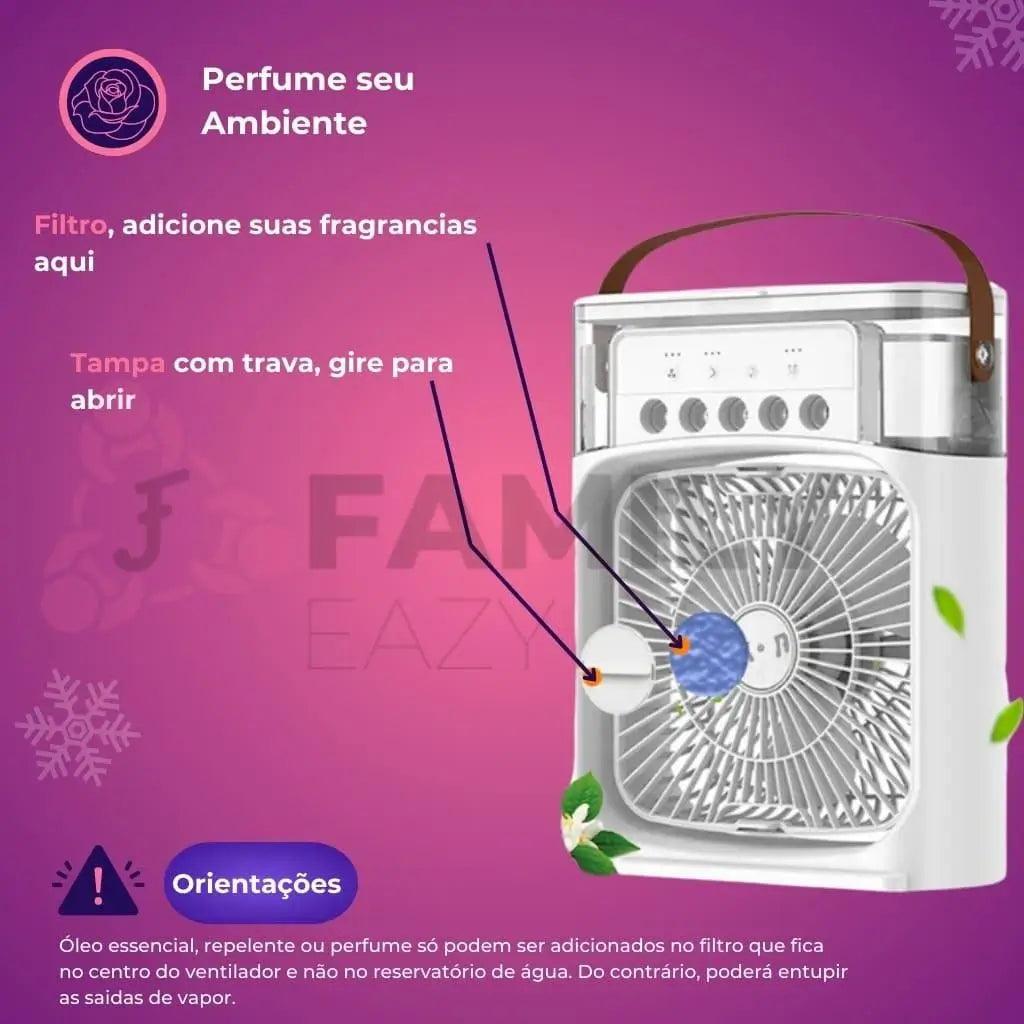 Mini Ar Condicionado Portátil USB™