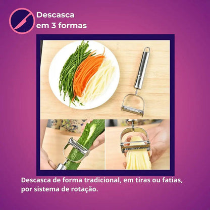 Descascador Premium de Legumes™