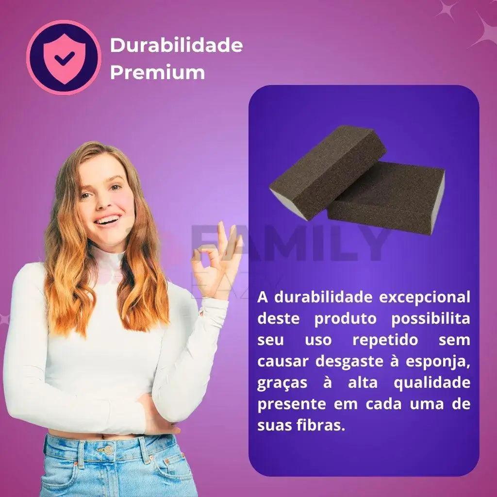 Kit 6 Esponjas Diamond Clean™
