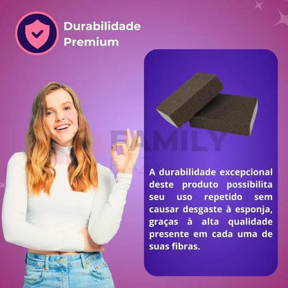 Kit 6 Esponjas Diamond Clean™